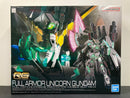 RG 1/144 No. 30 Full Armor Unicorn Gundam Full Psycho-Frame Prototype Mobile Suit RX-0