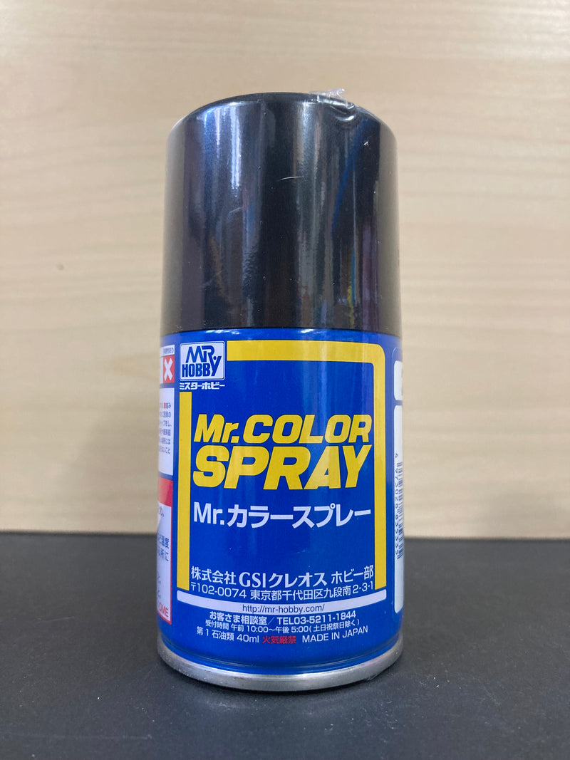 Mr. Color Spray S1 - S66 油性硝基漆 - 噴罐 (100 ml)