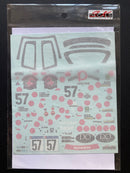 1/24 Scale Kit: Nori-P House Group N Version Decal Set for Hasegawa Honda Civic EG6 SK-24034