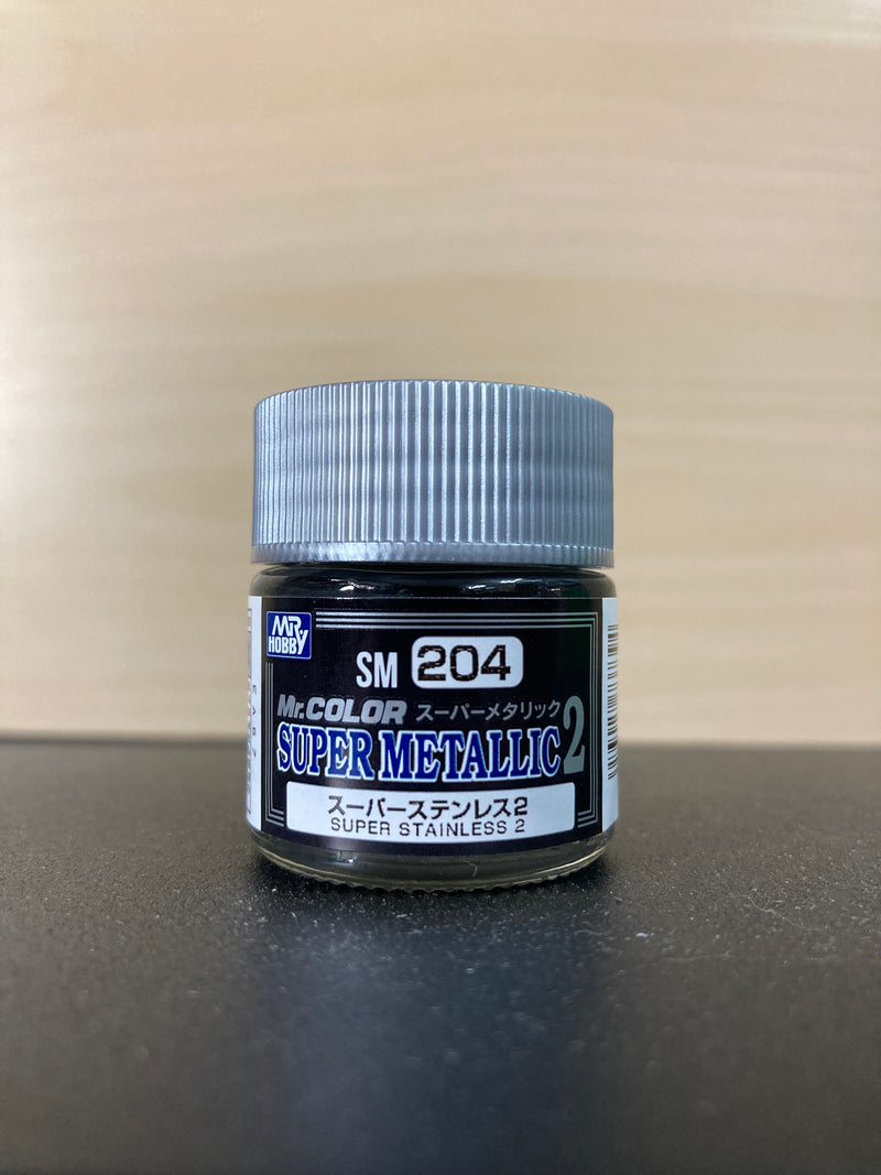Mr. Color Super Metallic 2 超級金屬漆 (10 ml) SM201～SM209