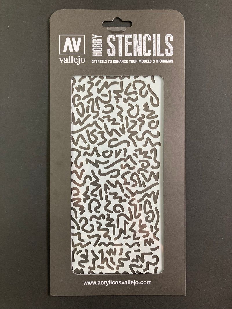 Hobby Stencils - 模型遮噴板 模板 鏤空範本