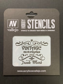 Hobby Stencils - 模型遮噴板 模板 鏤空範本