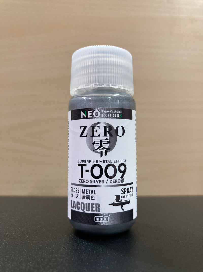 T Series - Super Fine Metal Effect Zero Metal Neo - 零 極細金屬色 (30 ml) ~ 免稀釋最佳調配，立即噴塗版本
