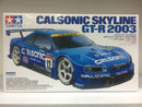Tamiya No. 272 JGTC Calsonic Team Impul Nissan Skyline GT-R R34 BNR34 Year 2003 Version