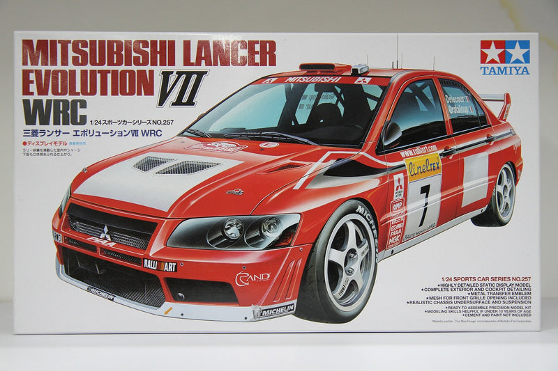Tamiya No. 257 Ralliart Mitsubishi Lancer Evolution VII WRC CT9A