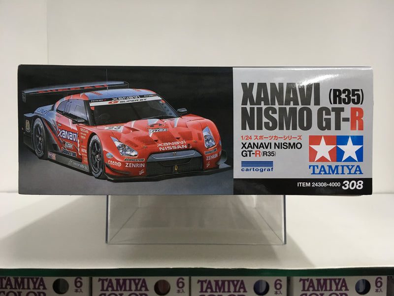 Tamiya No. 308 JGTC Xanavi Nismo Nissan GT-R R35 CBA-R35