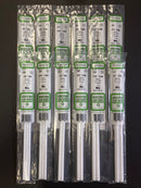 35 cm Opaque White Polystyrene Round Tubes (Telescoping) 聚苯乙烯圓棒 (空心)