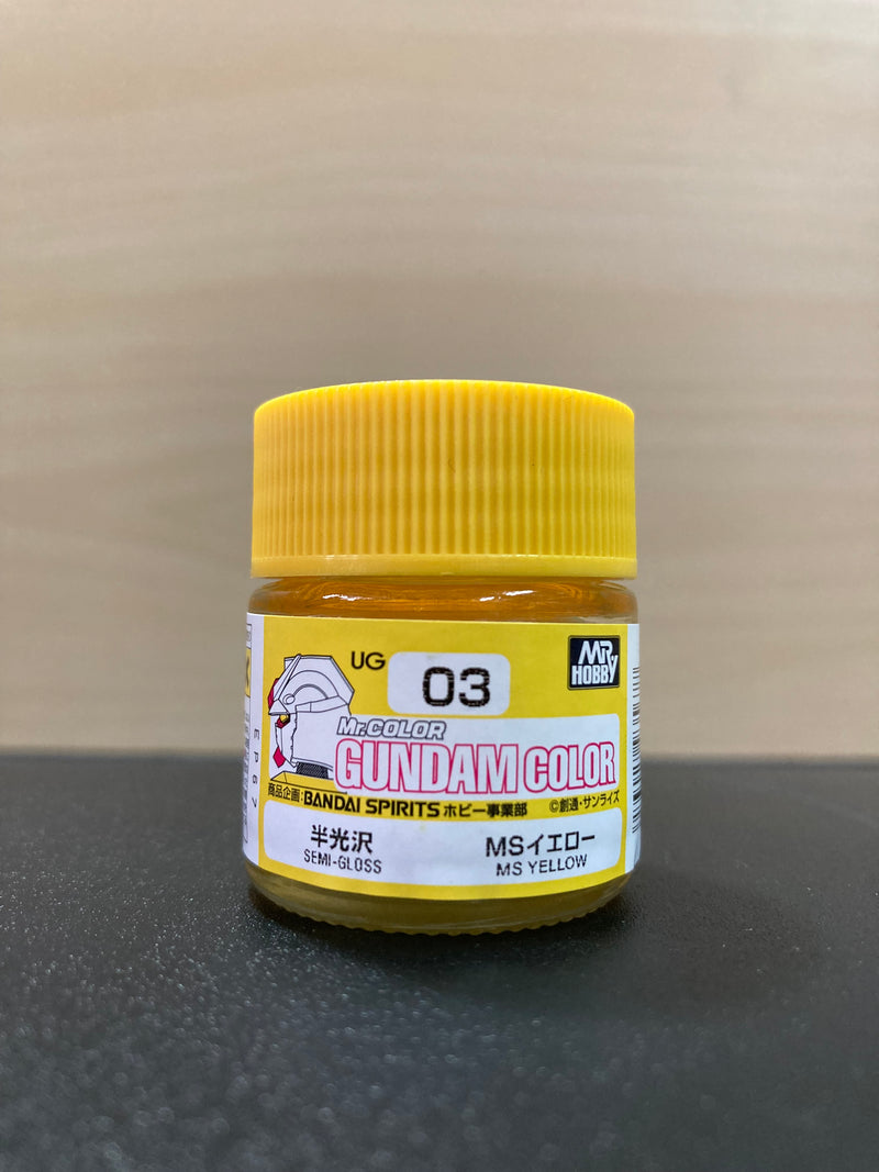 Gundam Color 油性硝基漆 ~ 高達專用色 [半光澤] (10 ml) UG01 ~ UG25