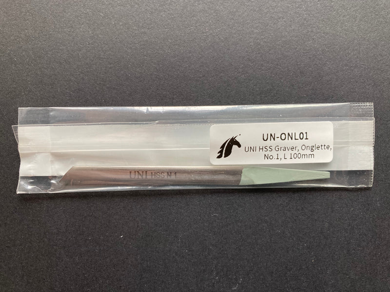 Uni HSS Gravers - Onglette 100 mm