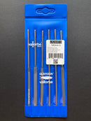 Premium Needle Files LA2442 140 mm Set of 6 pcs.