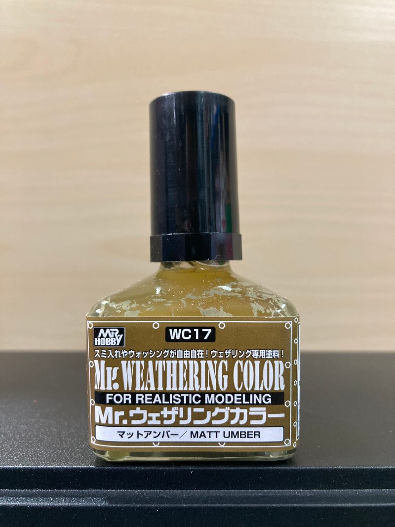Mr. Weathering Color 舊化液/漬洗液 (40 ml)
