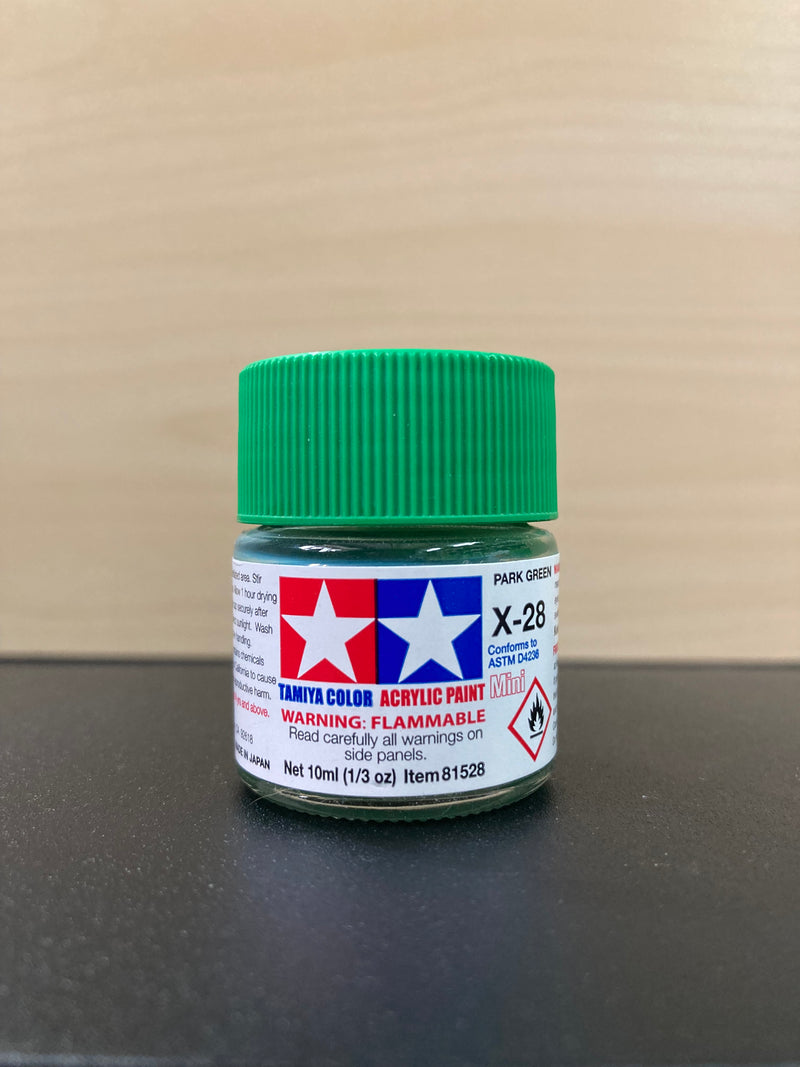 Acrylic Paints Mini - Gloss X-1 ~ X-35 環保水性漆 [亮光澤] - (10 ml)