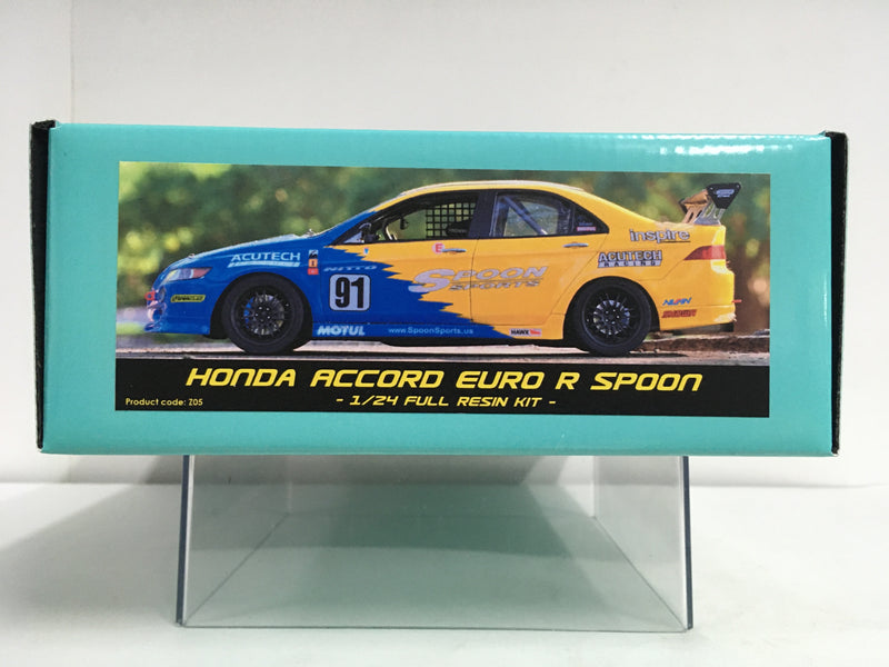 1/24 Scale Kit: Spoon Sports Accord Euro R CL7 ~ 25 Hours of Thunderhill Version Z035