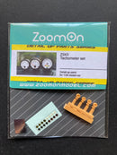 1/24 Scale Kit: Tachometer & Gauges Set Z043