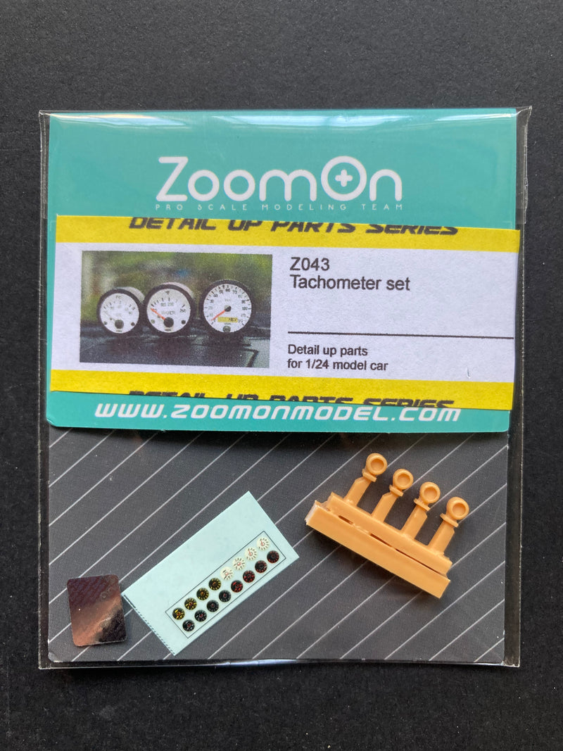 1/24 Scale Kit: Tachometer & Gauges Set Z043