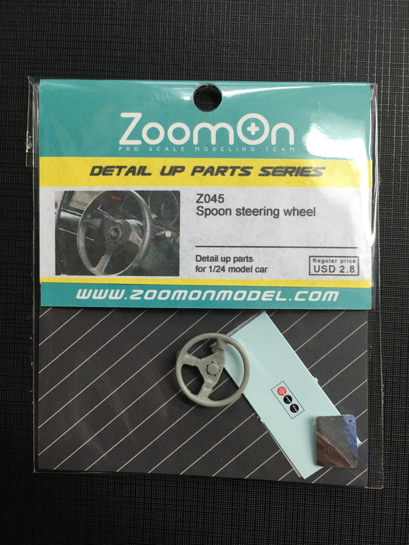1/24 Scale Kit: Spoon Sports Steering Wheel Z045