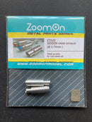 5Zigen Pro Racer A Spec Metal Exhaust Pipe (Slash Cut) ZT020