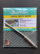 Toyota Supra JZA80 Big Bore Metal Exhaust L Size (Straight Cut) ZT021